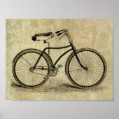 Poster: Vintages Fahrrad Poster (Vorne)