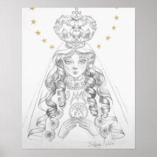 Póster Virgen del Valle, Rocio Milagroso Poster