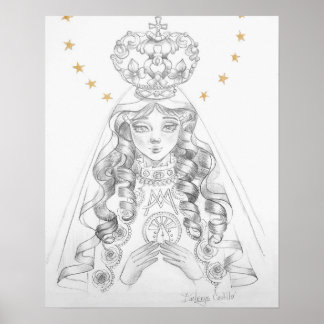 Póster Virgen del Valle, Rocio Milagroso Poster