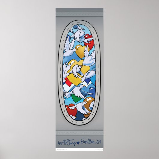 Poster - Vögel in die Liebe (Vorne)