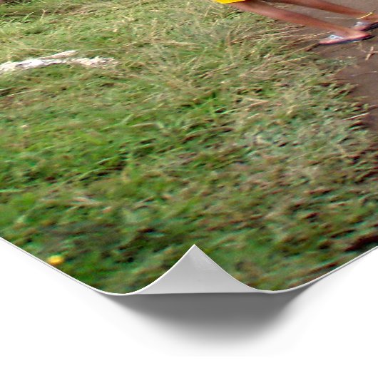 Poster voll (18" x 24") Kinder Ubud Bali (Ecke)