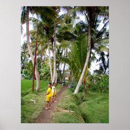Poster voll (18" x 24") Kinder Ubud Bali