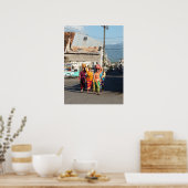 Poster voll (18" x 24") Singaraja Bali Indonesien (Küche)