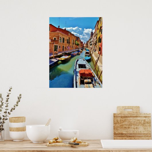 Poster vom Venice Canal (Küche)