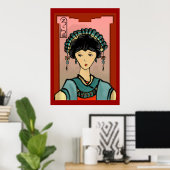 Poster von Asian Princess (Heimbüro)