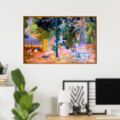 Poster von Bademeistern paul gauguin (Heimbüro)