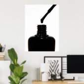 Poster von Black Nail (Heimbüro)