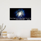 Poster von Buddha Zitat über Wahrheit (Küche)