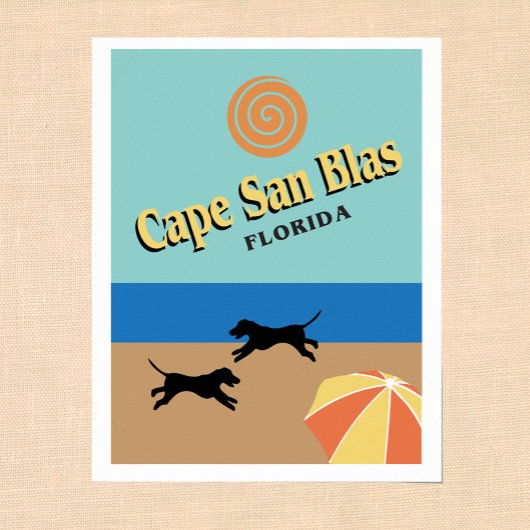 Poster von Cape San Blas Florida