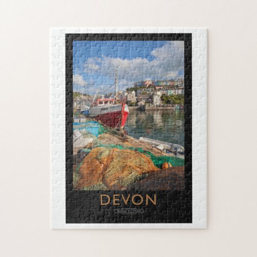 Poster von Devon Railway Puzzle (Vertikal)