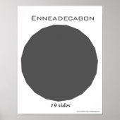 Poster von Enneadecagon (Vorne)