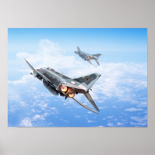 Poster von F-4E Phantom II / F-4EJ (Vorne)