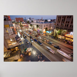 Poster von Hollywood Boulevard Los Angeles AB 8.99
