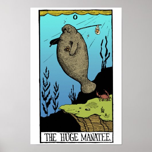 Poster von Huge Manatee (Vorne)