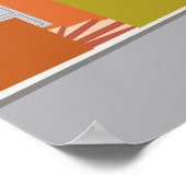 Poster von Kapstadt (Ecke)