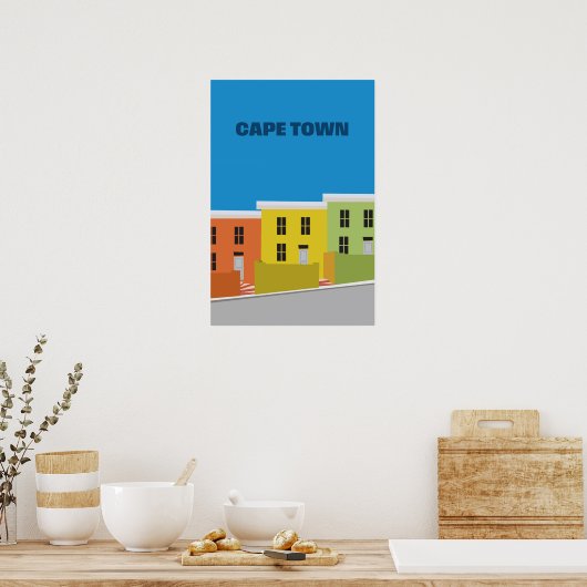 Poster von Kapstadt (Küche)