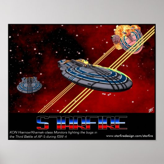 Poster von KON Hiarnow'Kharnak Monitoren an der AP (Vorne)