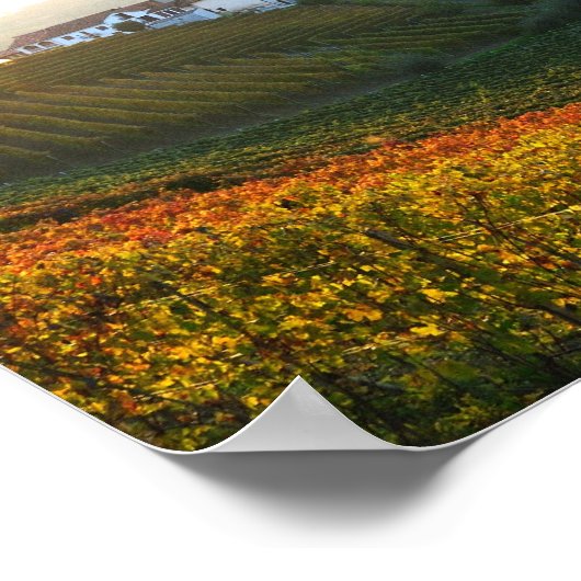 Poster von Langhe (Ecke)