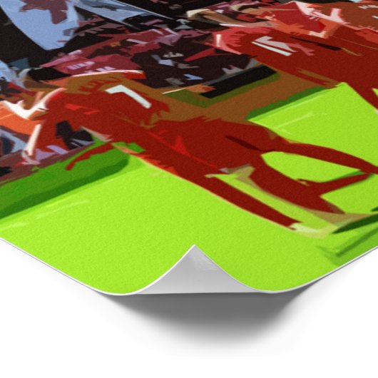 Poster von Liverpool FC 2013/14 (Ecke)