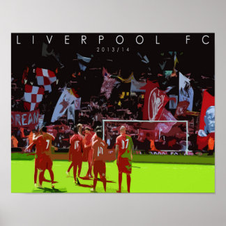 Poster von Liverpool FC 2013/14