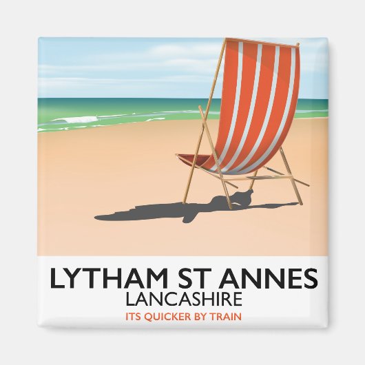 Poster von Lytham St Annes Lancashire Magnet (Vorne)