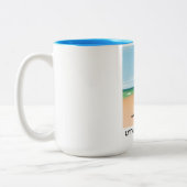 Poster von Lytham St Annes Lancashire Zweifarbige Tasse (Links)