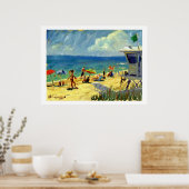 Poster von Midtown Beach (Küche)