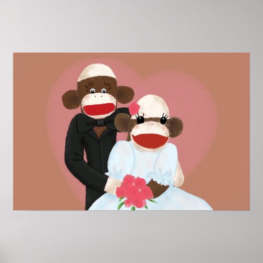 Poster von Monkey Wedding (Bowty & Violet) (Vorne)