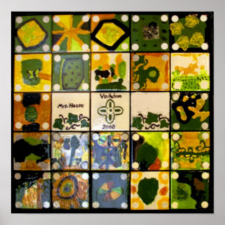 Poster von Mrs. Hesse's Class Art Project