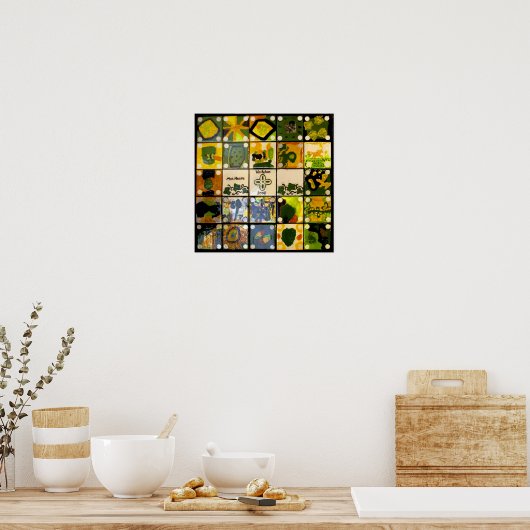 Poster von Mrs. Hesse's Class Art Project (Küche)