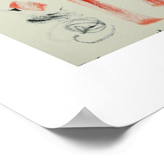 Poster von Napoleon La Roach (Ecke)