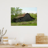 Poster von Oxford, Arkansas Barn (Küche)