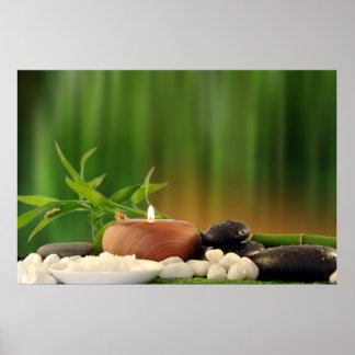 Poster von Papel con Spa-Objekten