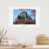 Poster von Québec, Quebec, Kanada (Küche)