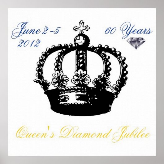 Poster von Queens Diamond Jubilee 2012 (Vorne)