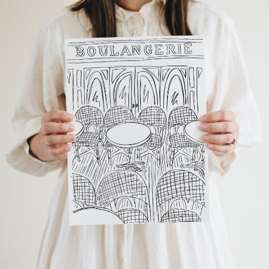 Poster von Schwarz und Weiß