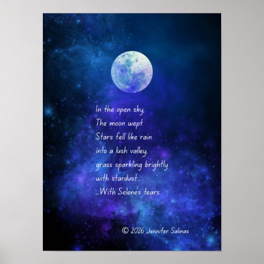 Poster von Selene's Tears (Vorne)