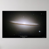Poster von Sombrero Galaxy (M104) (Vorne)