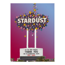 Poster von Stardust Las Vegas 2006