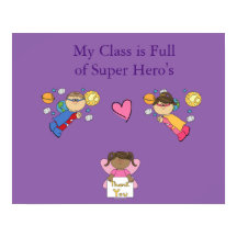 Poster von Super Hero