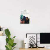 Poster von True Friend Arabian Horse Poster (Heimbüro)