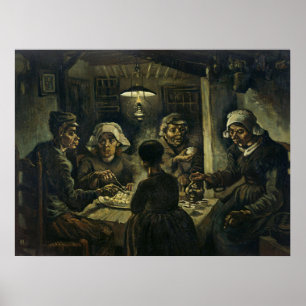 Poster von Van Goghs Die Kartoffelesser