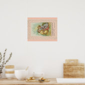 Poster von Vinatage Angels (Küche)