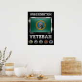 Poster von Washington Veteran (Küche)