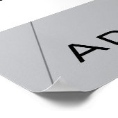 Poster-Vorlage Allgemein 2 Poster (Ecke)