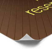 Poster Vorlage Le Bistro (Ecke)
