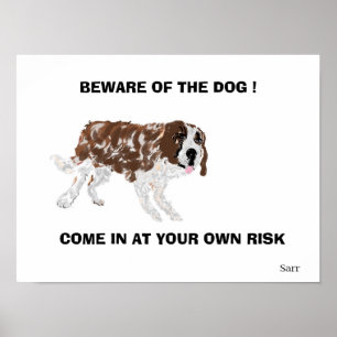 Poster : Vorsicht !