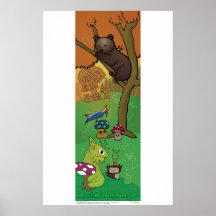 Poster - Waldnachbarn