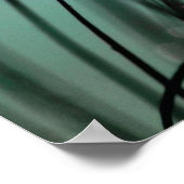 Poster Wall Art Silver Dandela Botanisches Zitat (Ecke)