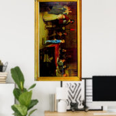 Poster: Wann hast du deinen Vater das letzte Mal g Poster (Heimbüro)